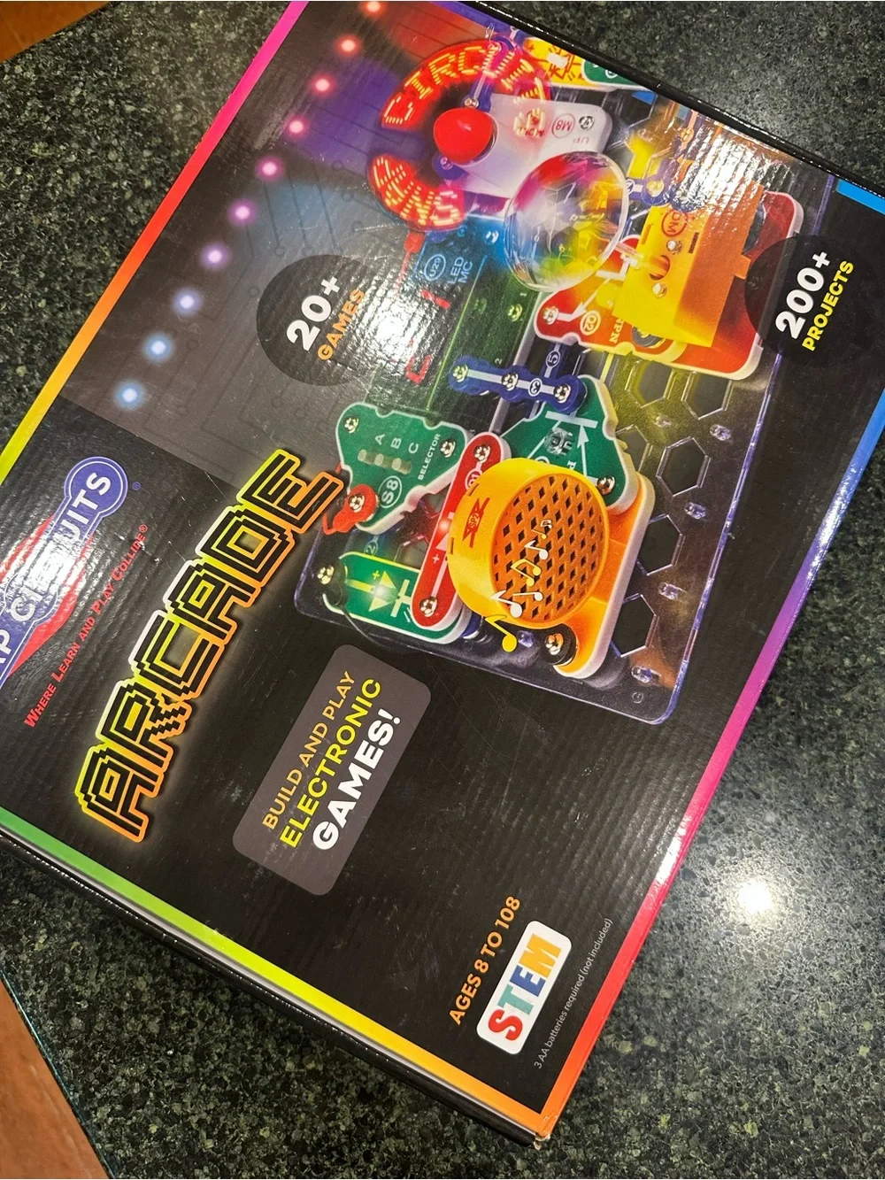 Snap Circuits Arcade Electronic Kit STEm science toy set complete EUC